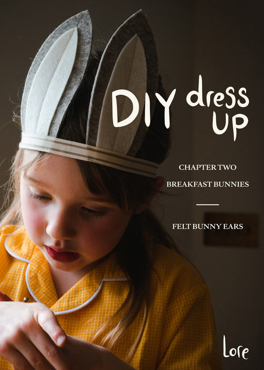 Felt Bunny Ears, DIY Dress Up Digital Download