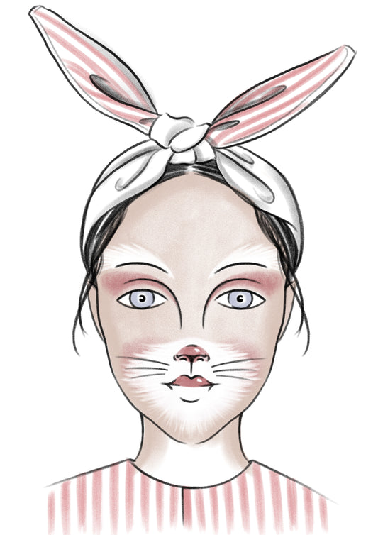 Bunny Girl Face Paint Kit