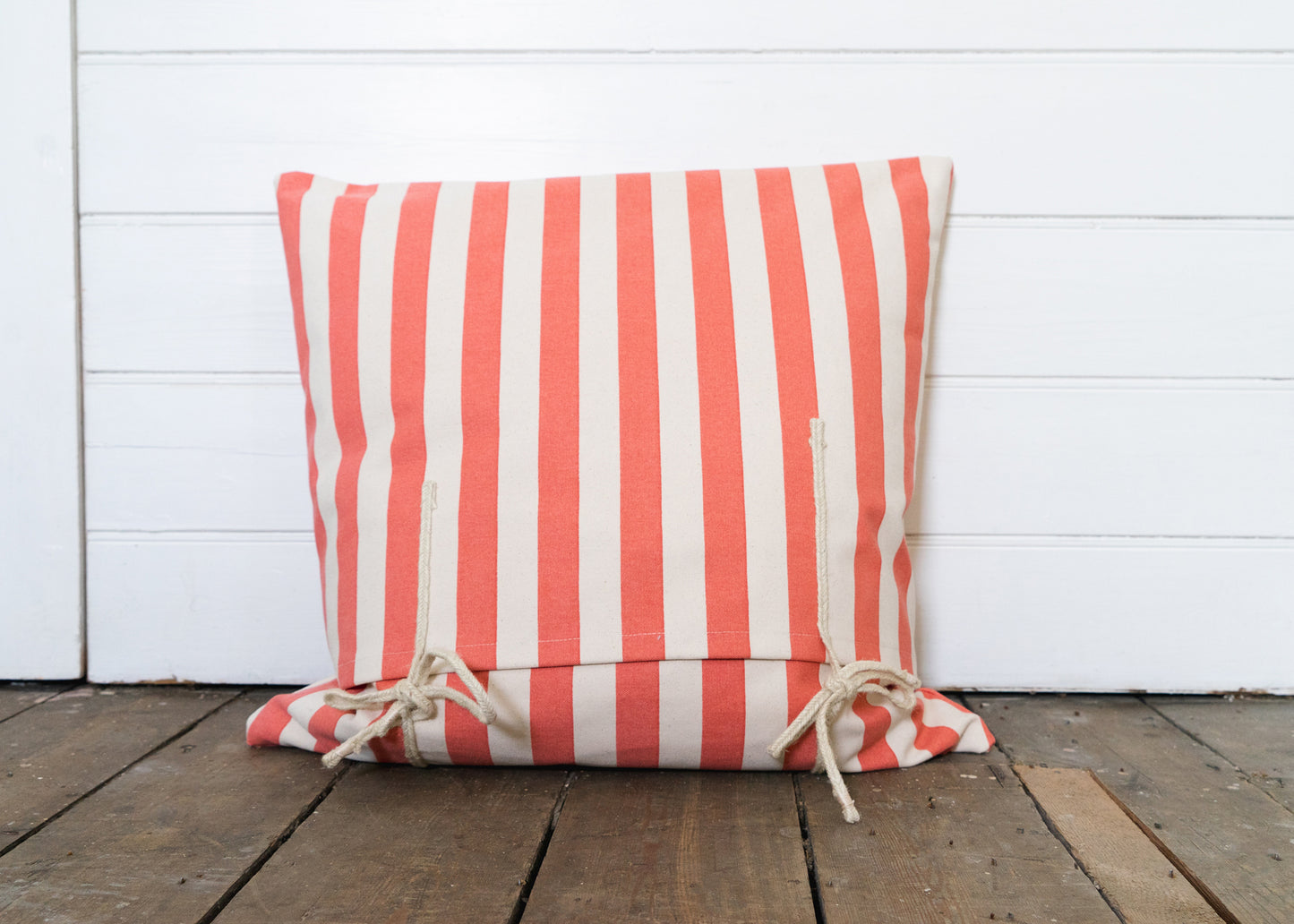 Beach Stripe Play Cushion, Pink